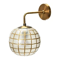 Hello Honey® 13" Metal Princess Capiz Wall Lamp