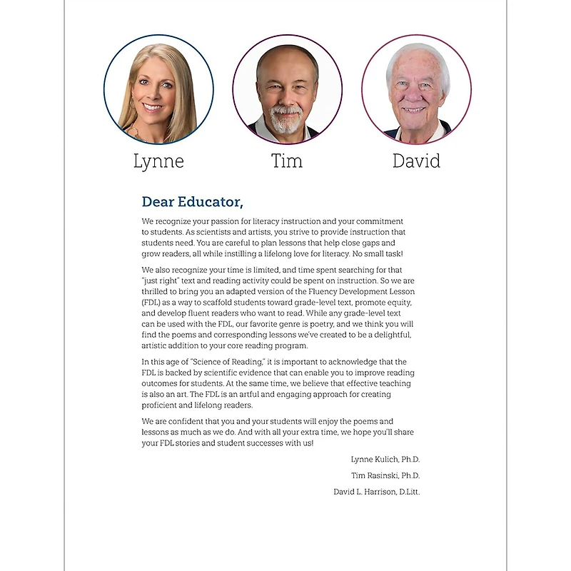 PD Essentials The Fluency Development Lesson book