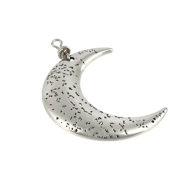 Silver Metal Moon Pendant by Bead Landing™
