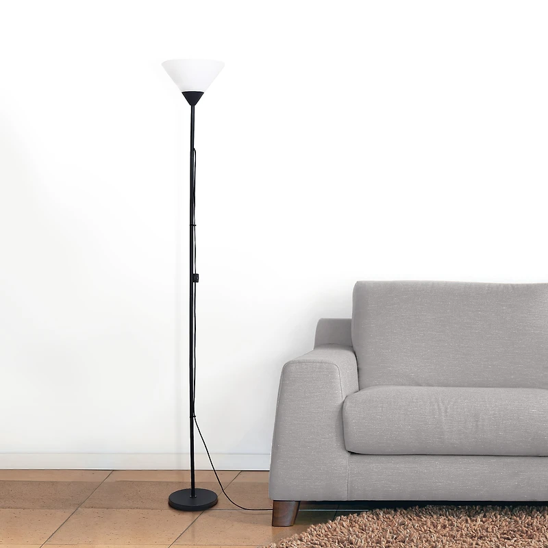 Simple Designs 70" Torchiere Floor Lamp