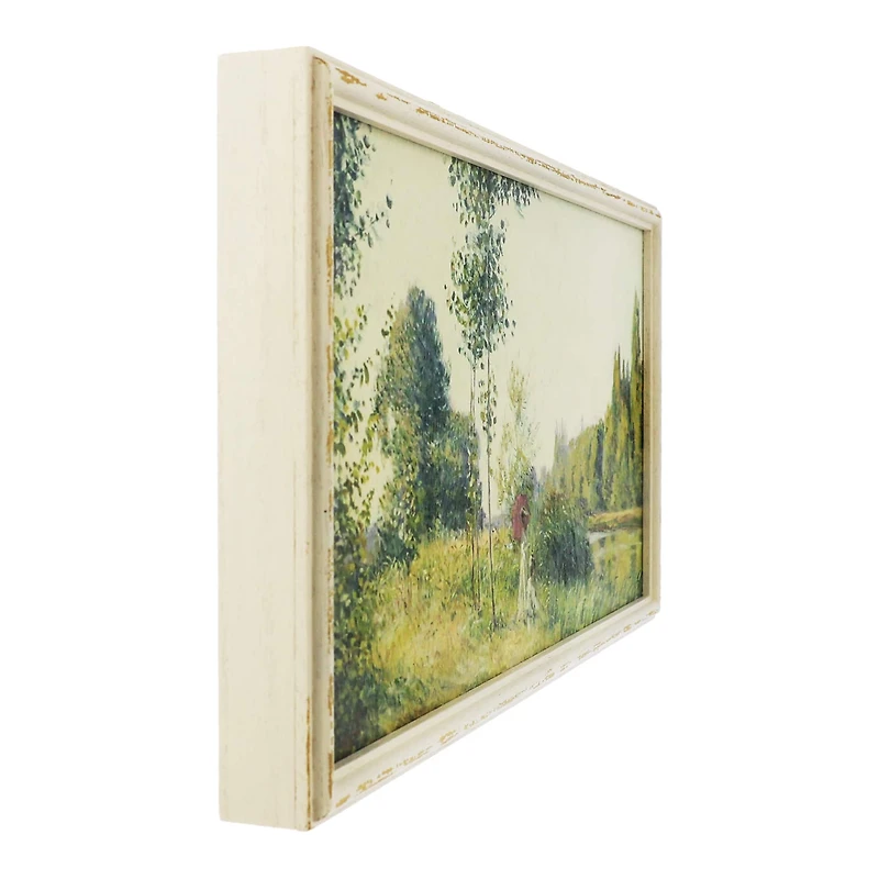 18.75" Day in the Countryside Wall Art in Weathered Frame by Ashland®