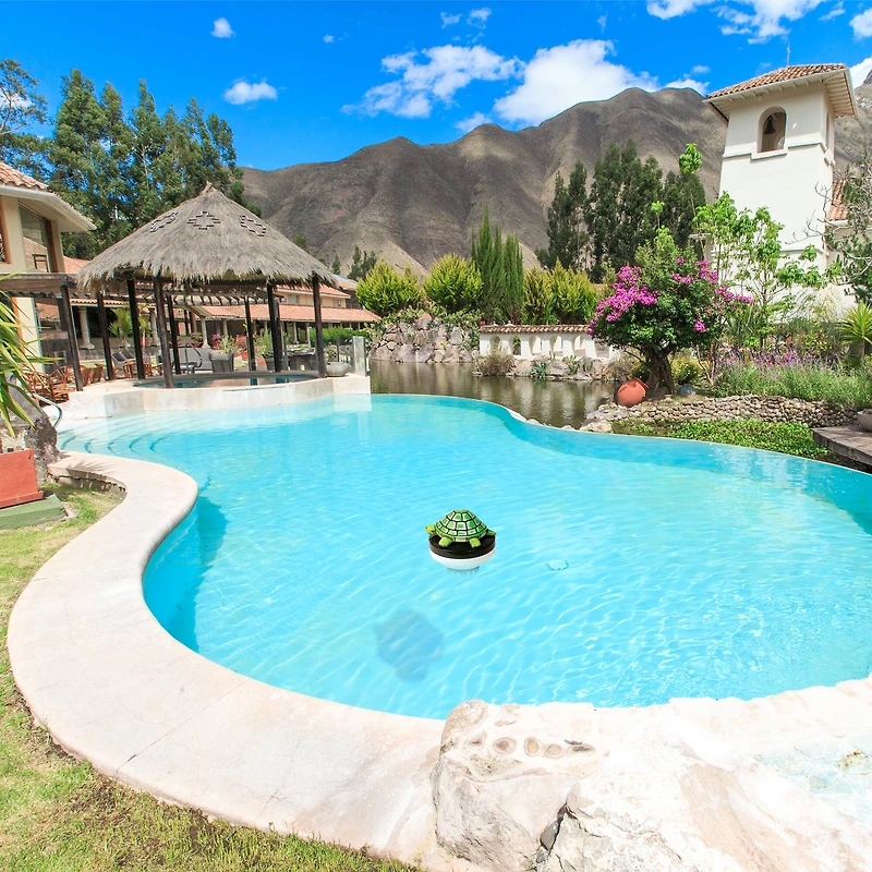 Swimline HydroTools 7.5" Floating Turtle Pool Chlorine Dispenser