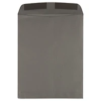 JAM Paper 10" x 13" Dark Gray Open End Catalog Premium Envelopes, 100ct.