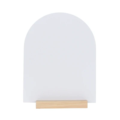 10.5" Acrylic Sign with Wood Stand by Make Market®