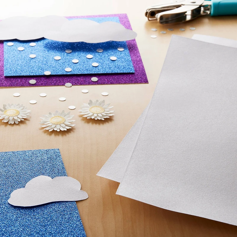 Printable Glitter Paper by Recollections®, 12" x 12"