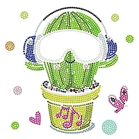 Diamond Dotz® Dotzies® Cool Dude Cactus Diamond Art Kit
