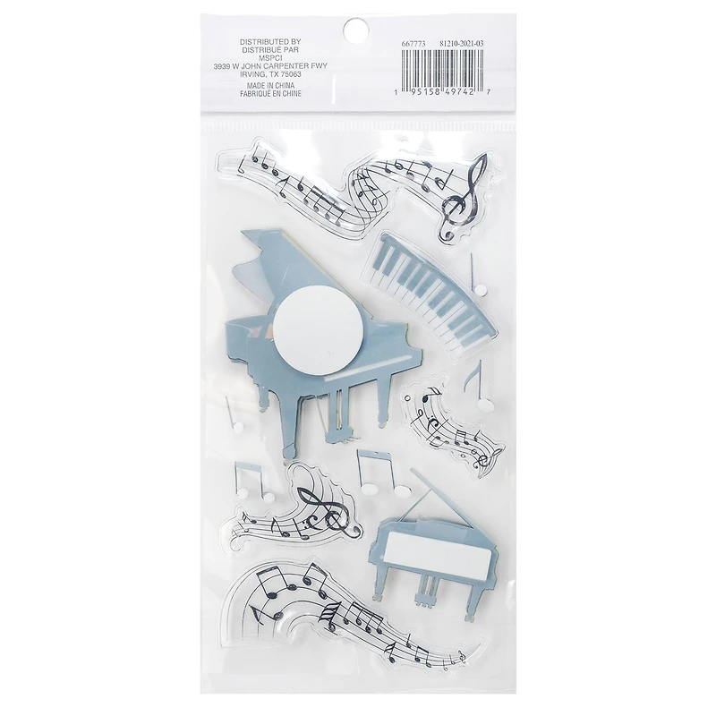 Piano Dimensional Stickers by Recollections™