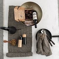 Hello Honey® Two-Tone Rubber Salt & Pepper Mills