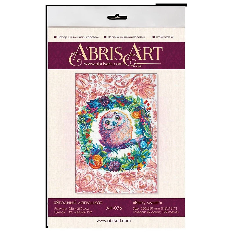 Abris Art Berry Sweet Cross-Stitch Kit