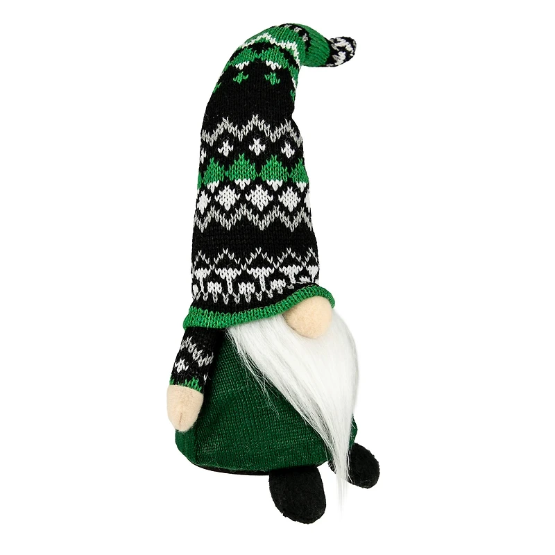 11.5" LED St. Patrick's Day Gnome Decoration