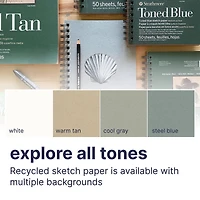 Strathmore® 400 Series Blue Toned Sketch Paper Pad