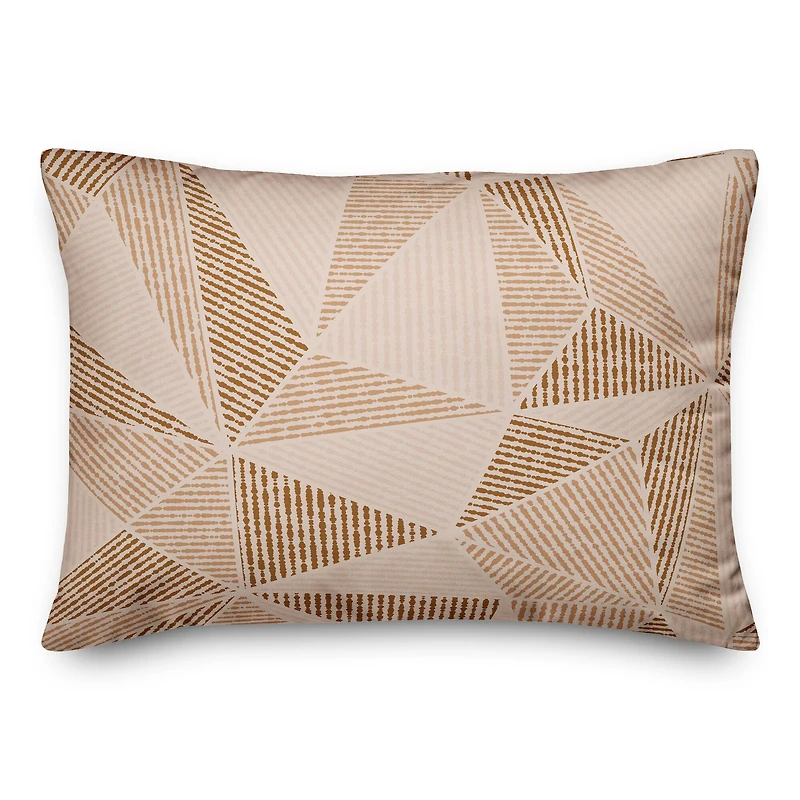 Triangle Speckle Throw Pillow 14" x 20"
