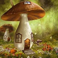 Sparkly Selections Mushroom House Diamond Painting Kit