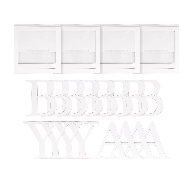 6 Pack: Baby Alphabet Décor Boxes by Celebrate It™