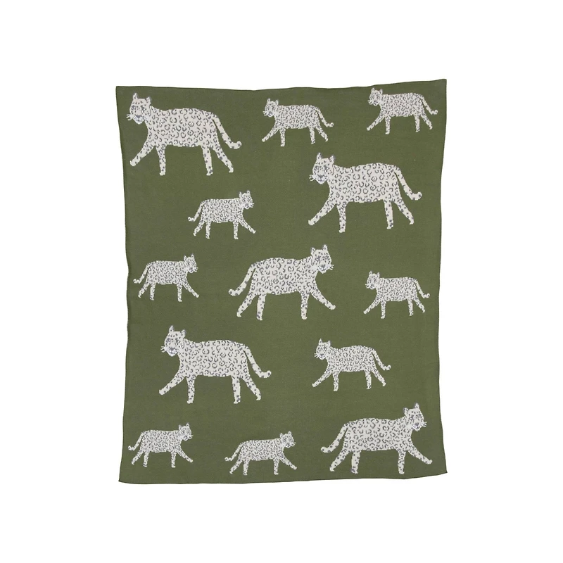 Hello Honey® Knit Jaguar Baby Blanket