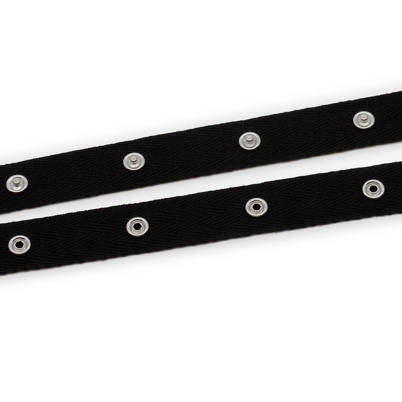 Dritz® Black Cotton 12 Snap Tape, 8yd.