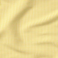 Fabric Editions Yellow Gingham Cotton Fabric