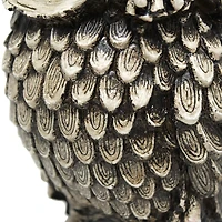 Simple Designs™ 20" Brown and White Owl Table Lamp with Shade