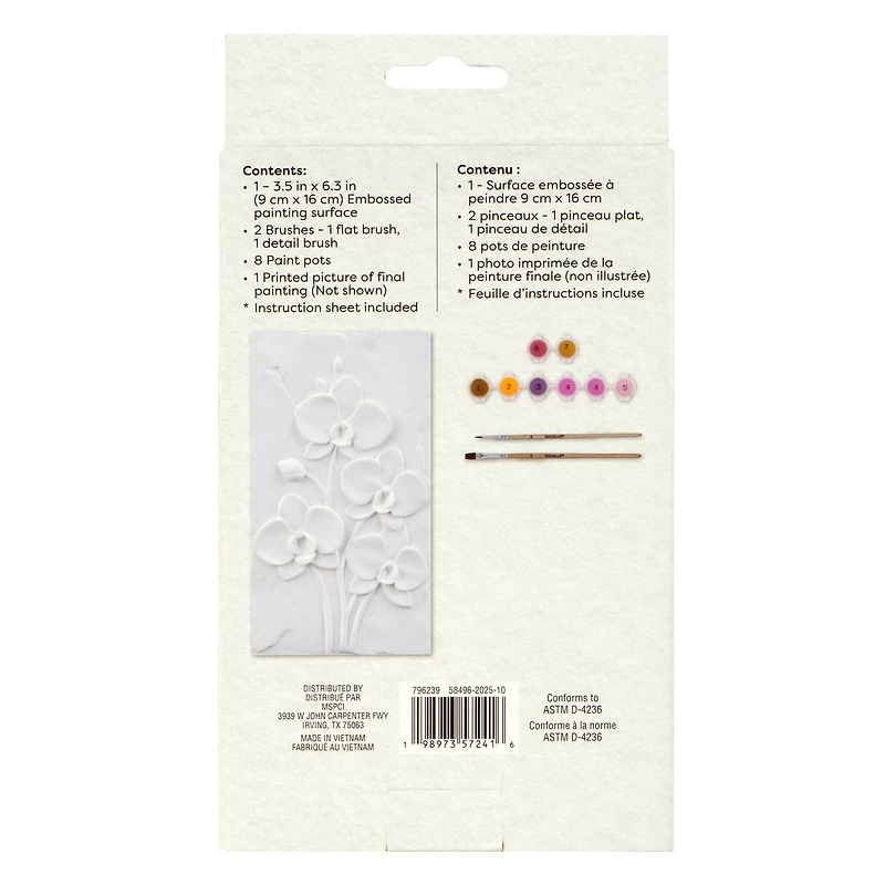 Orchids Relief Painting Kit by Artist's Loft®