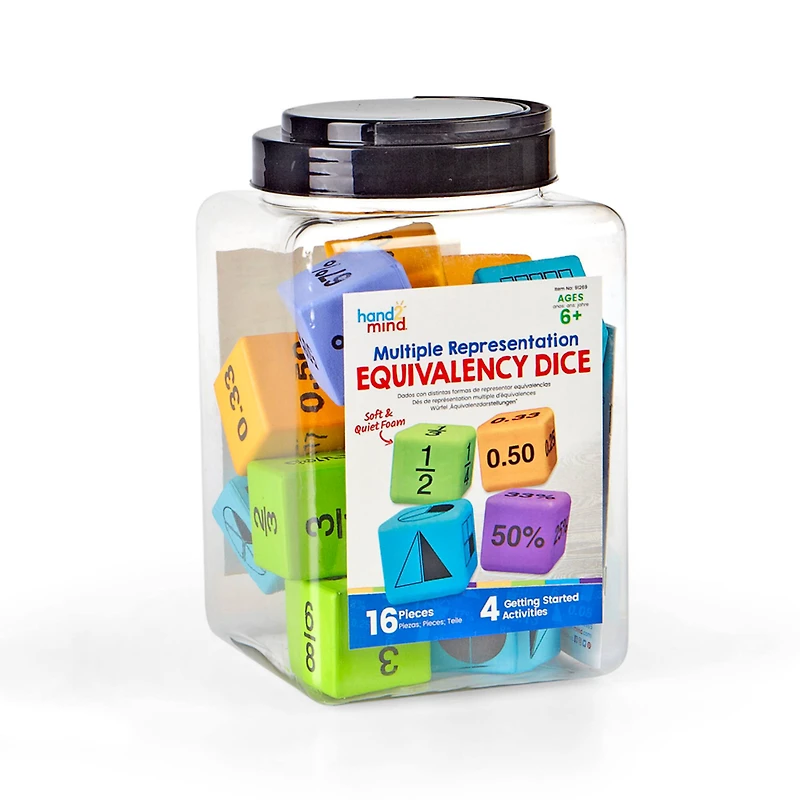 Hand2mind® Multiple Representation Equivalency Dice