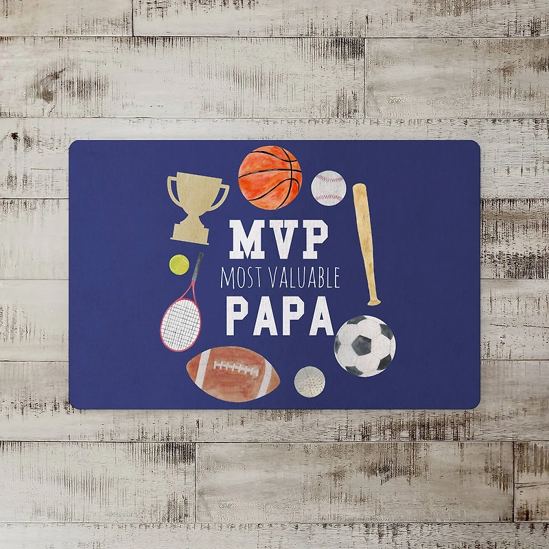 Most Valuable Papa Floor Mat