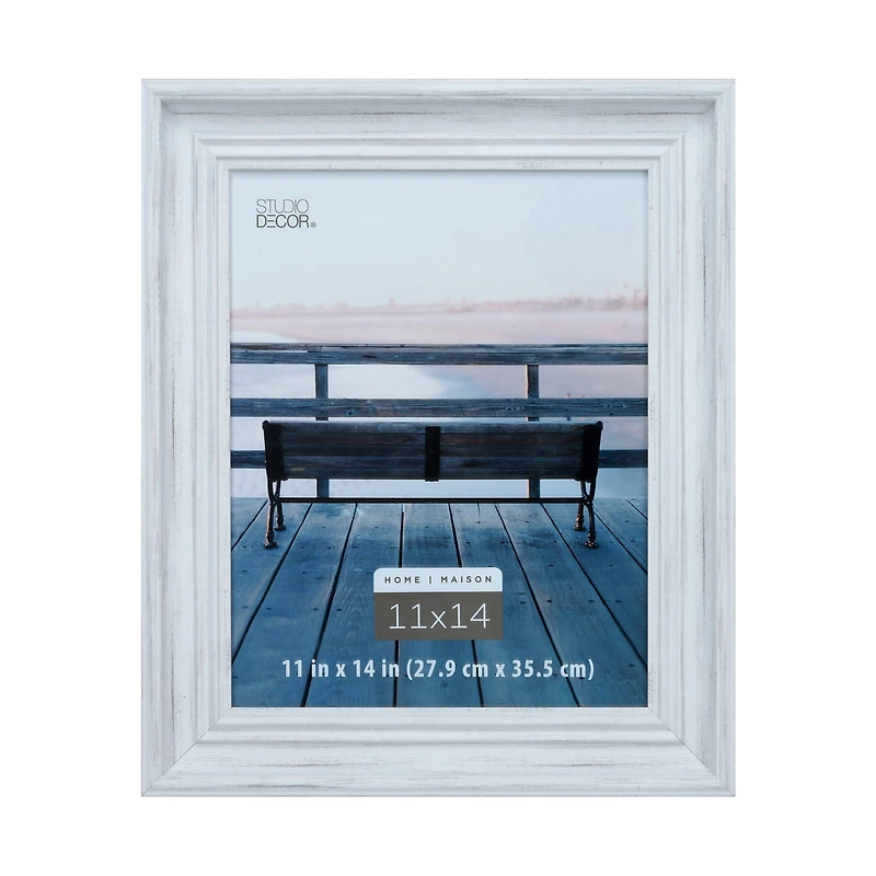 6 Pack: Home White Distressed Catalina Frame by Studio Décor