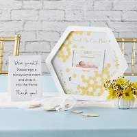 Kate Aspen® Sweet As Can Bee Baby Shower Guest Book