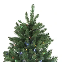 6.5ft. Pre-Lit Neola Fraser Fir Artificial Christmas Tree, Dual LED Lights