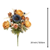 20" Rose & Sunflower Bush by Ashland®