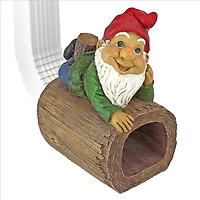 Design Toscano 10.5" Stormy the Gnome Gutter Guardian Downspout Statue