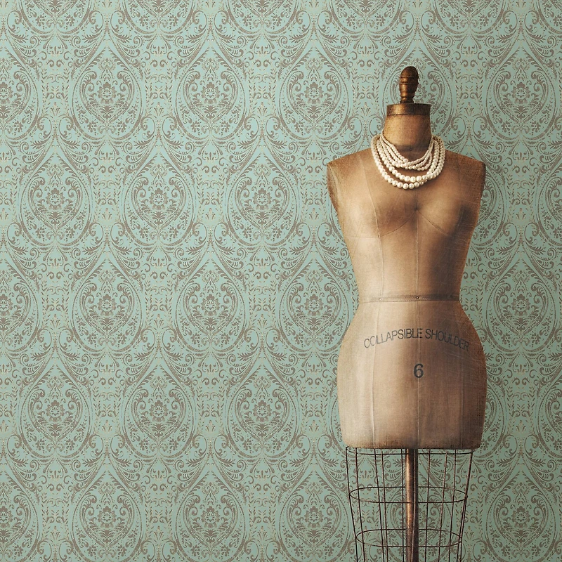 NuWallpaper Nomad Damask Peel & Stick Wallpaper