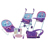 509 Crew Mermaid 9-Piece Stroller Set