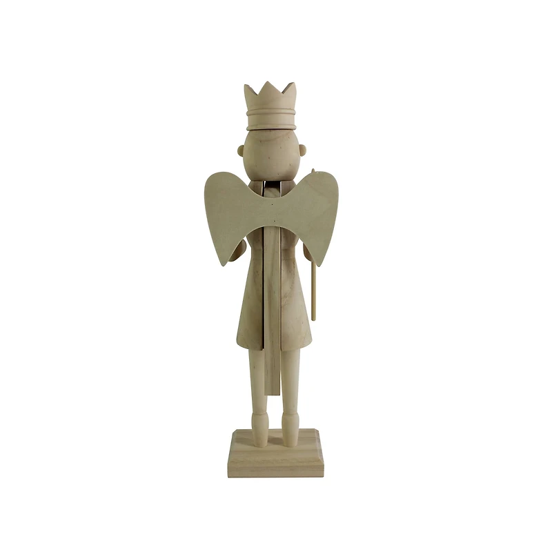 14" Angel DIY Pinewood Nutcracker by Make Market®