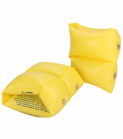 Swim Central Inflatable Yellow Swimming Pool Arm Floats Set