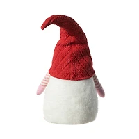 Glitzhome® 25.5" Valentine's Standing Fabric Gnome Décor