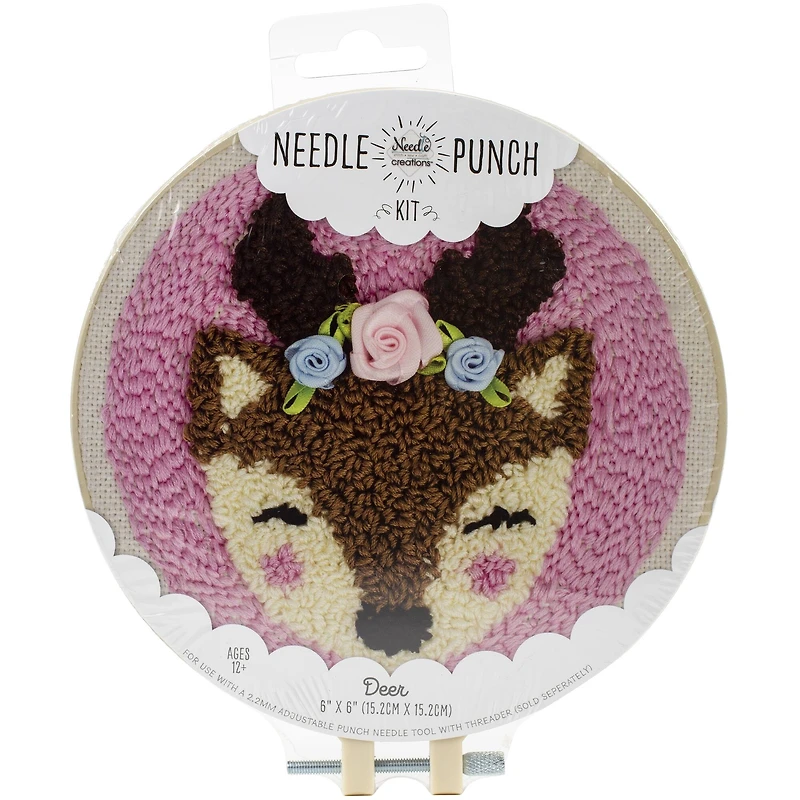 Fabric Editions Needle Creations Deer Needle Punch Kit