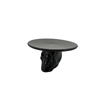 Mini Black Skull Cake Stand by Makesy™