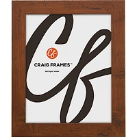 2 Pack Craig Frames Bauhaus 125 Dark Walnut Picture Frame