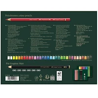 Faber-Castell Polychromos & Graphite Matte 40-Piece Pencil Set
