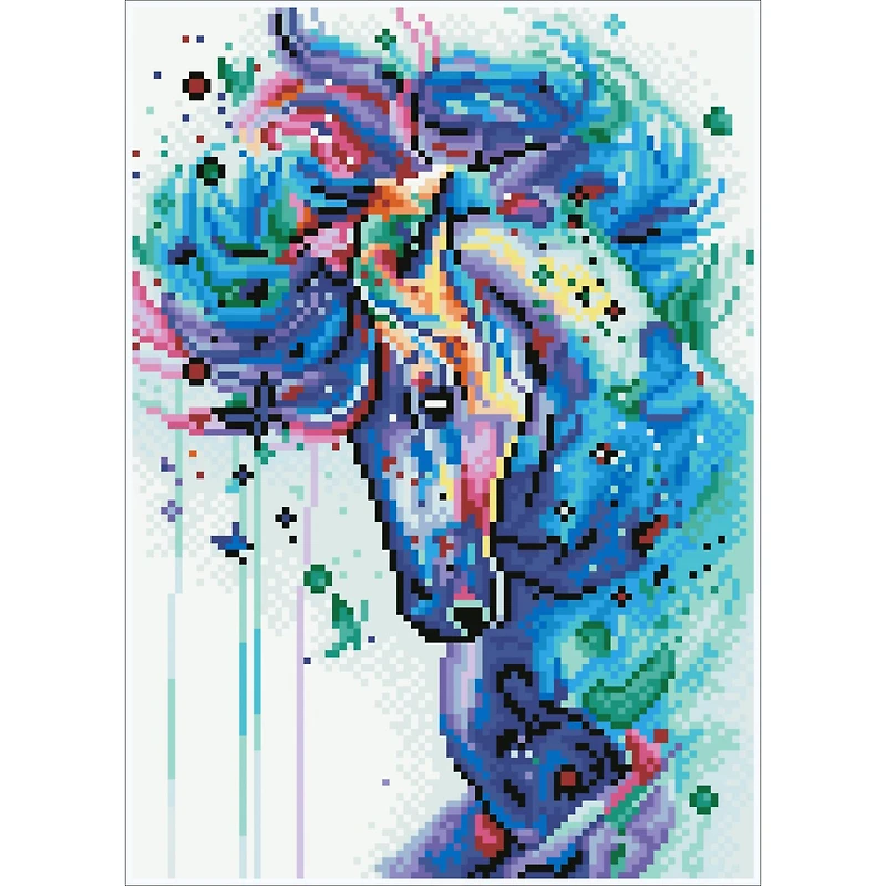 Diamond Dotz® Mystical Stallion Diamond Painting Kit