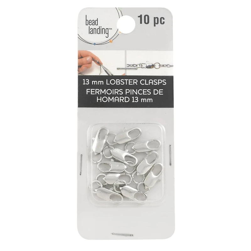 Bead Landing™ Rectangle Lobster Clasp