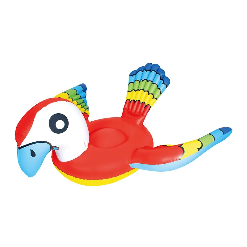 7ft. Jumbo Parrot Ride-On Inflatable Swimming Pool Float