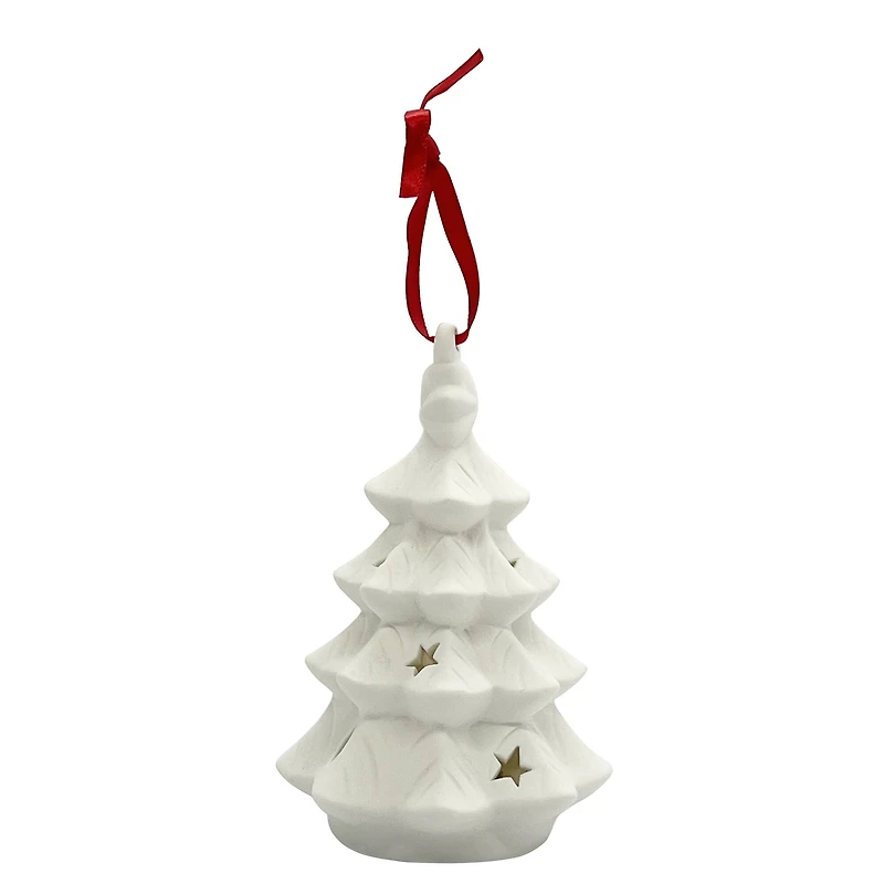 4.75" DIY LED Ceramic Tree Ornament by Make Market®