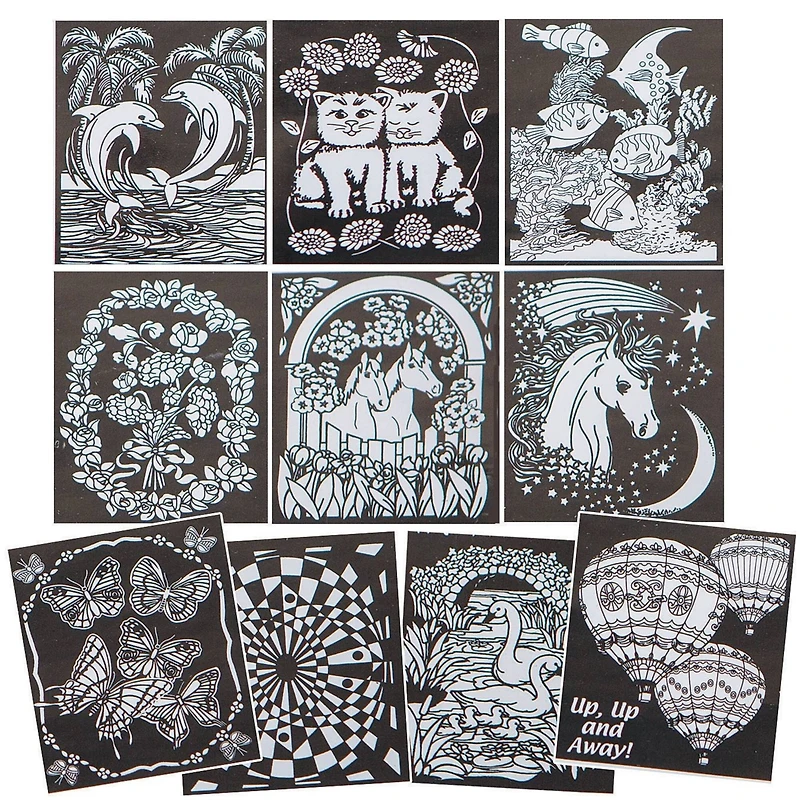 S&S® Worldwide Velvet Art Posters, 10ct.