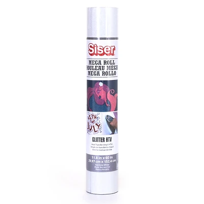 Siser® Glitter Heat Transfer Vinyl Mega Roll