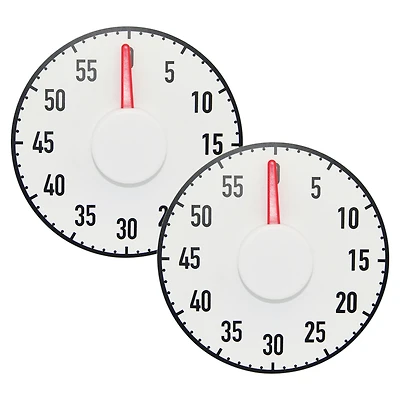 Ashley Productions 7.5" Magnetic Big Timer, Pack of 2