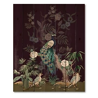 Designart - Chinoiserie With Birds and Peonies V
