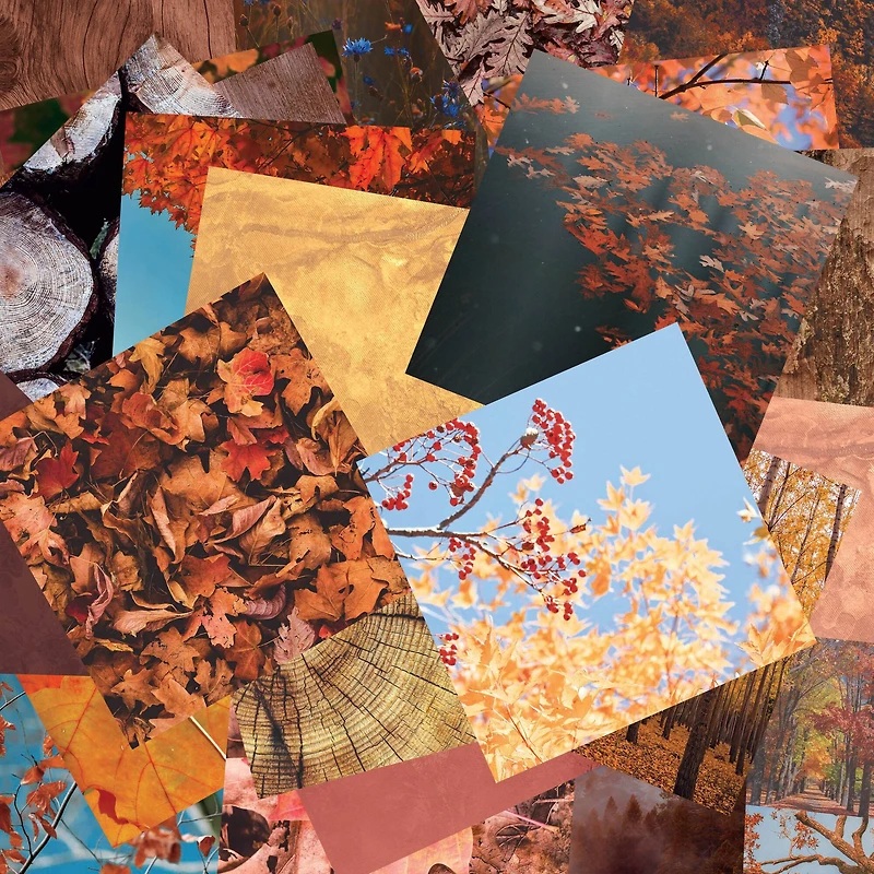 Craft Smith 12" x 12" Autumn Textures Paper Pad