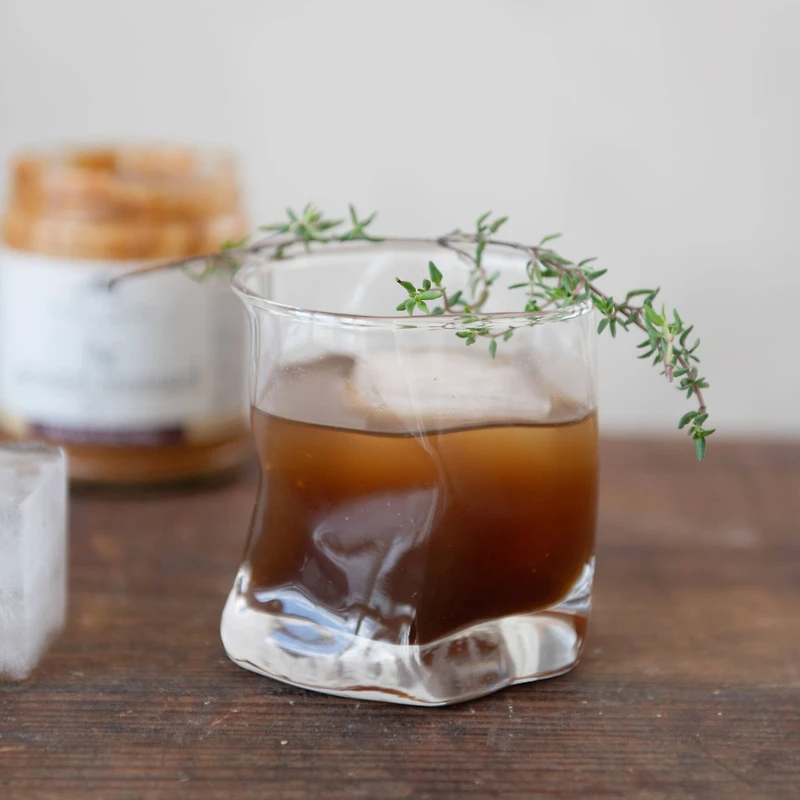 Hello Honey® Clear Round Organic Lowball Glasses, 6ct.