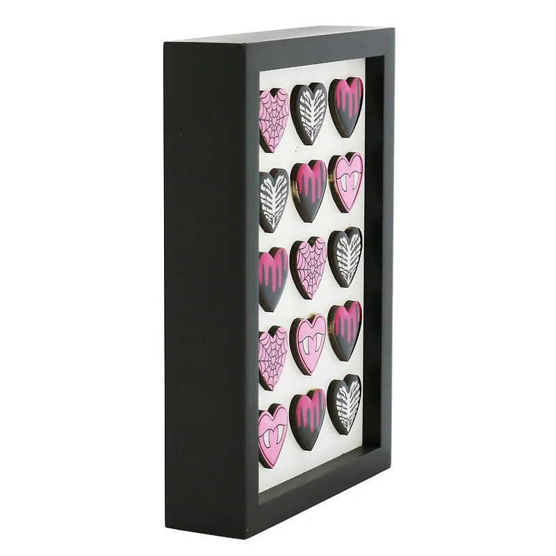 8" Hearts Block Tabletop Décor by Ashland®